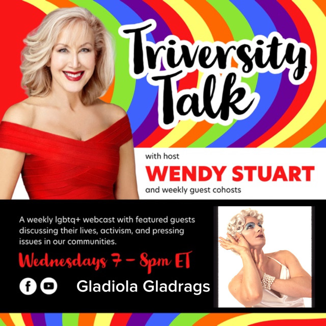 Wendy Stuart Presents TriVersity Talk! Wednesday, November 27th, 2024 7 PM ET With Featured Guests Lady Clover Honey and Gladiola Gladrags