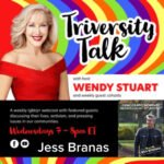 Jess Branas Guests On TriVersity Talk! With Host Wendy Stuart 7 PM ET Wednesday, September 16th, 2026